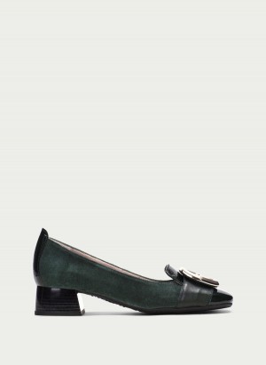 Baleriny Damskie Hispanitas Manila Zielone | FZU9252GL