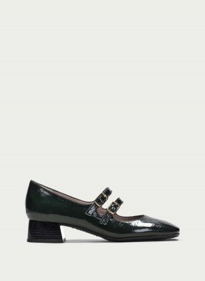 Buty Mary Jane Damskie Hispanitas Manila Zielone | EFH4124BZ