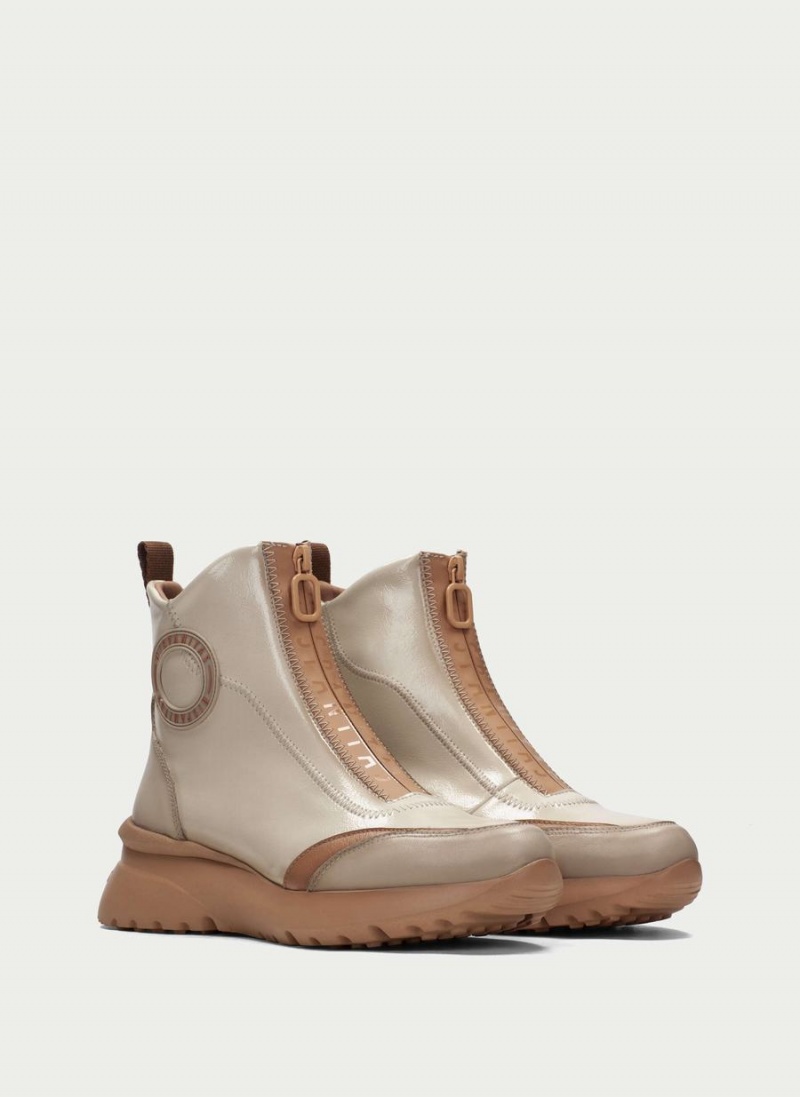 Botki Sport Damskie Hispanitas Polinesia Białe | EIW7011WK