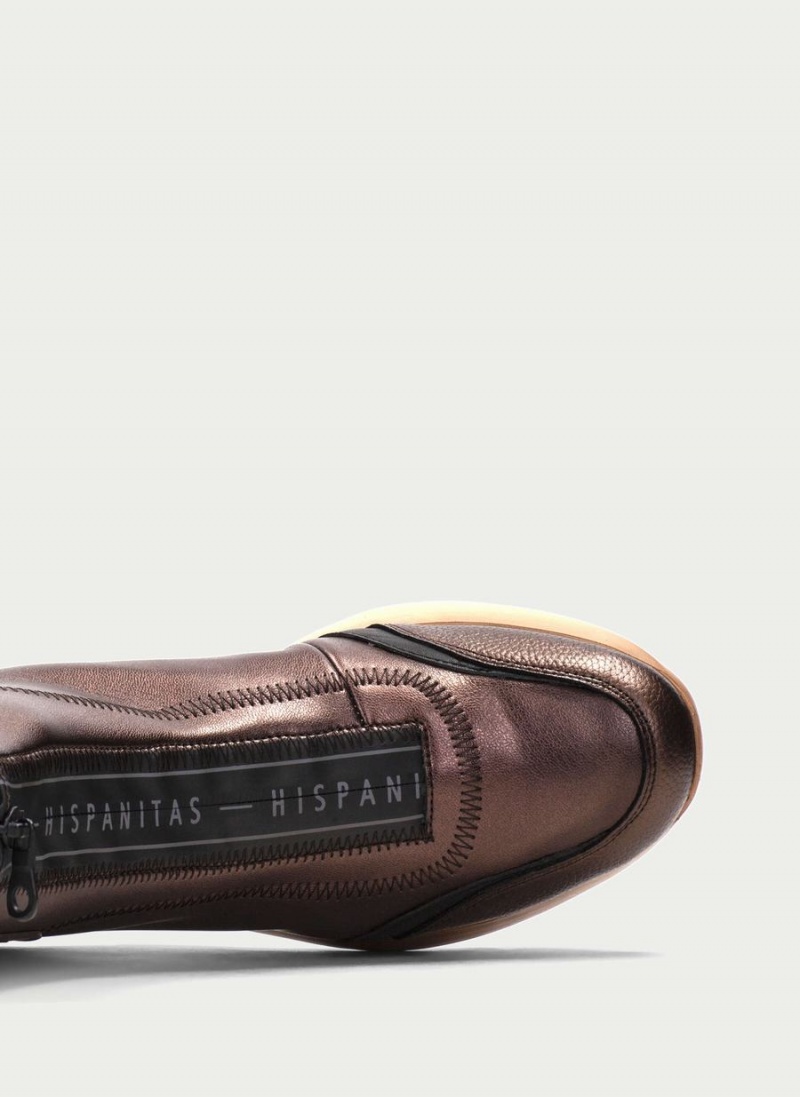 Botki Sport Damskie Hispanitas Polinesia Brązowe | AWG9918YP