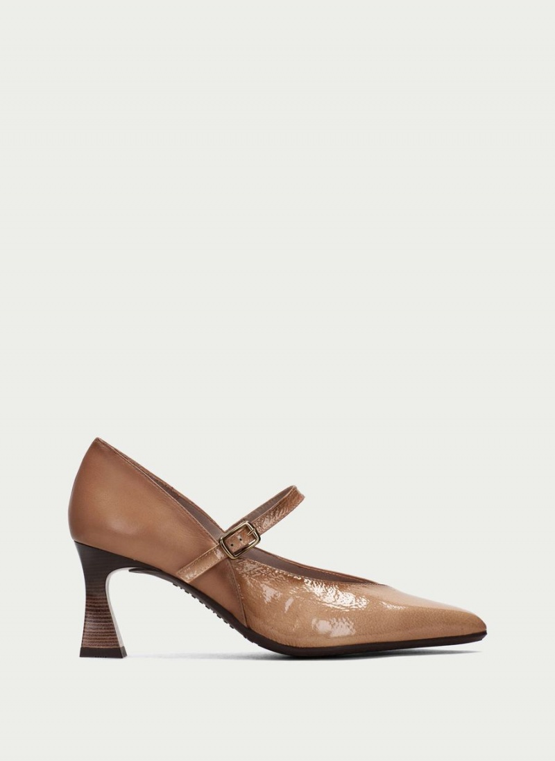 Buty Mary Jane Damskie Hispanitas Dalia Morelowe | LLH2016HL