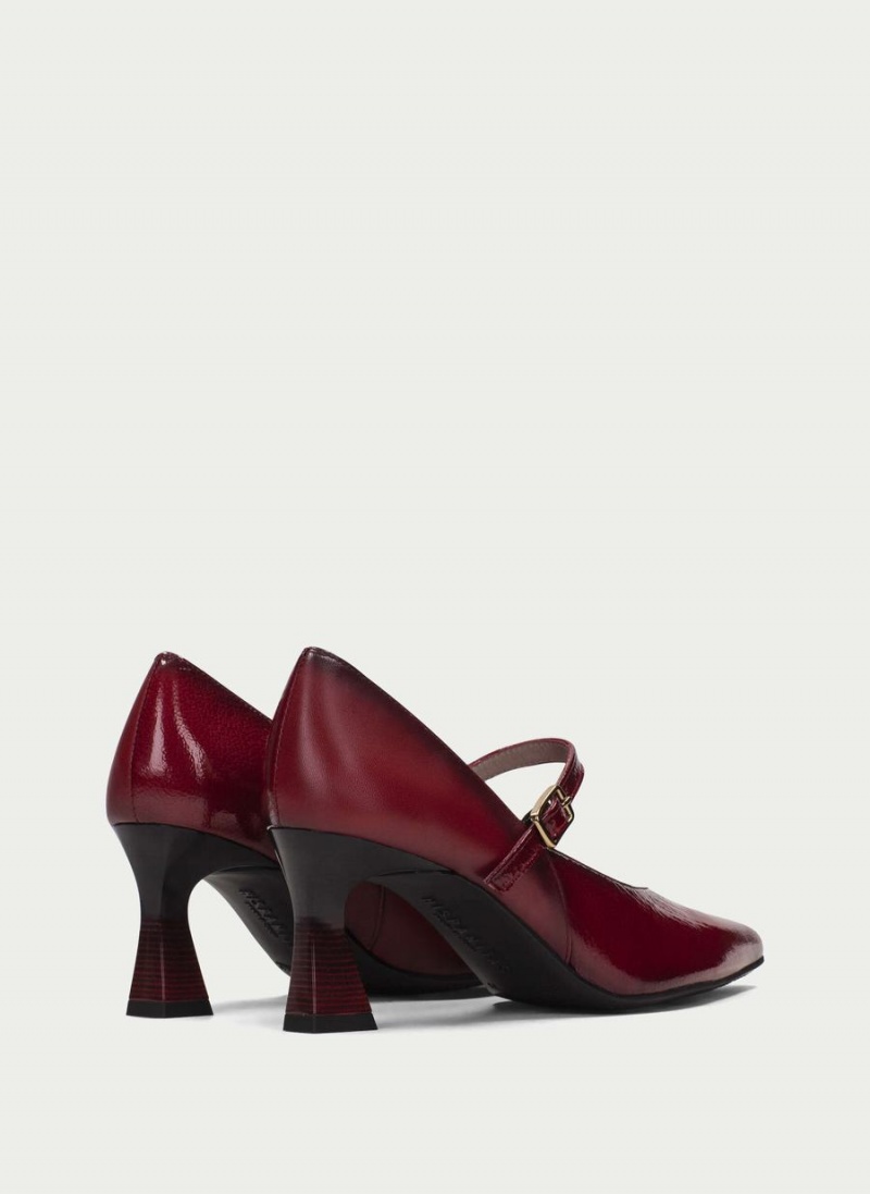 Buty Mary Jane Damskie Hispanitas Dalia Czerwone | DRW7663FV