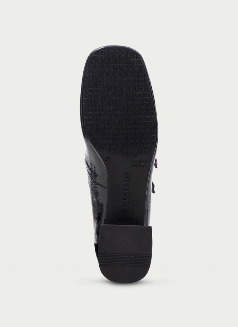 Buty Mary Jane Damskie Hispanitas Manila Zielone Fioletowe | VPH4576PC