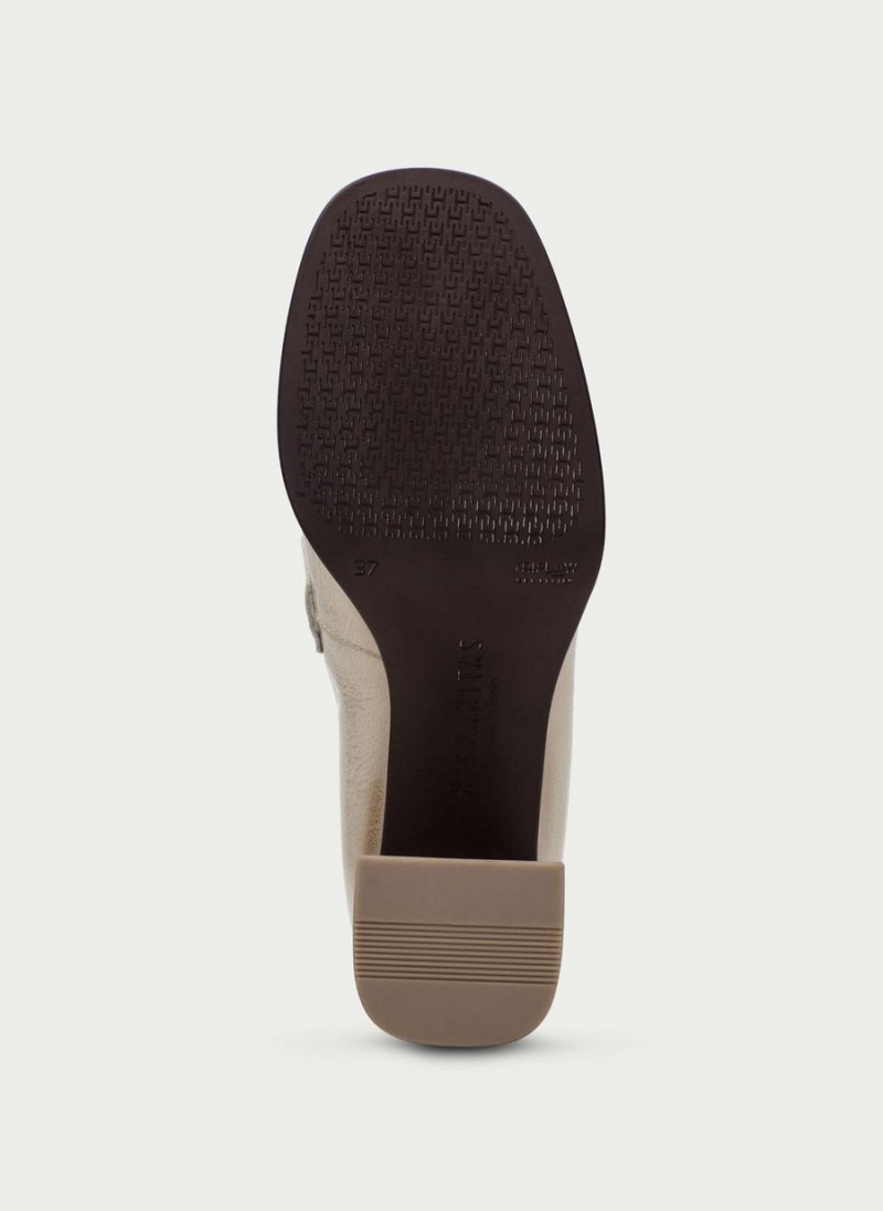 Loafersy Damskie Hispanitas Tokio Białe | YRZ547GV