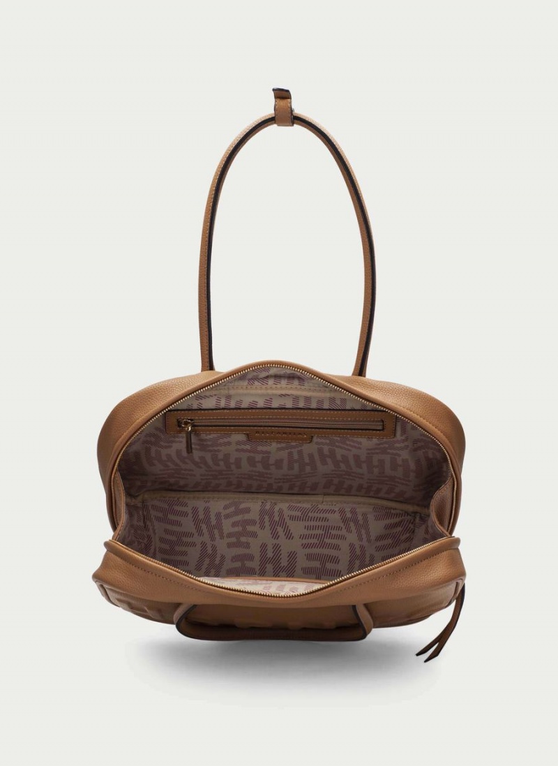 Torby Damskie Hispanitas Bowling Brązowe | ZPB2357UV