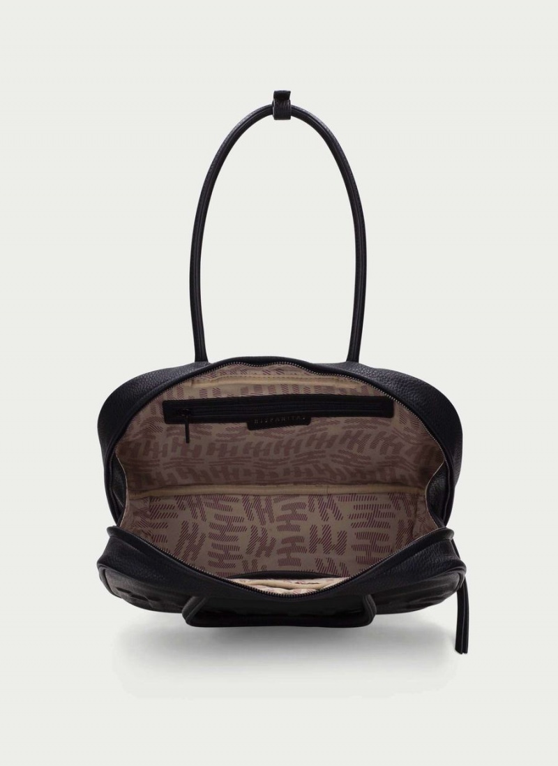 Torby Damskie Hispanitas Bowling Czarne | YVV1742IV