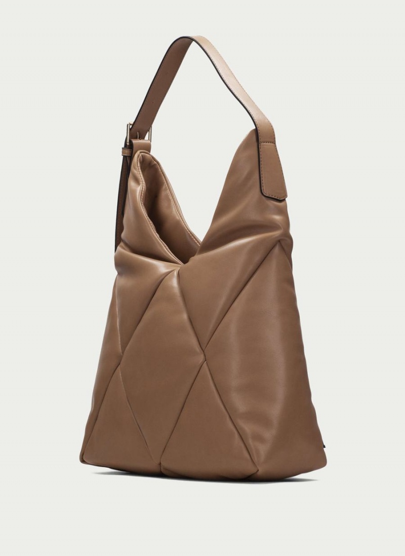 Torby Damskie Hispanitas Shopper Brązowe | EGS6360GV
