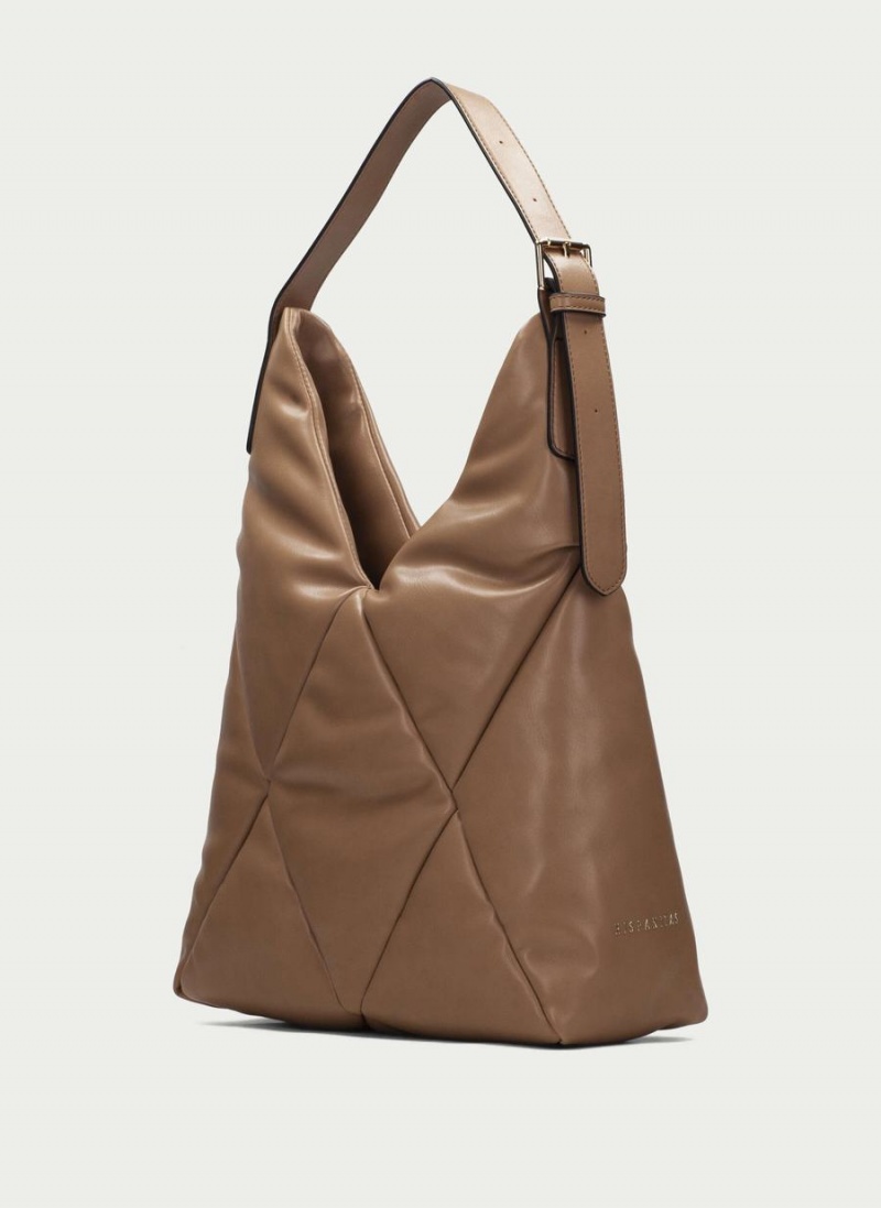 Torby Damskie Hispanitas Shopper Brązowe | EGS6360GV