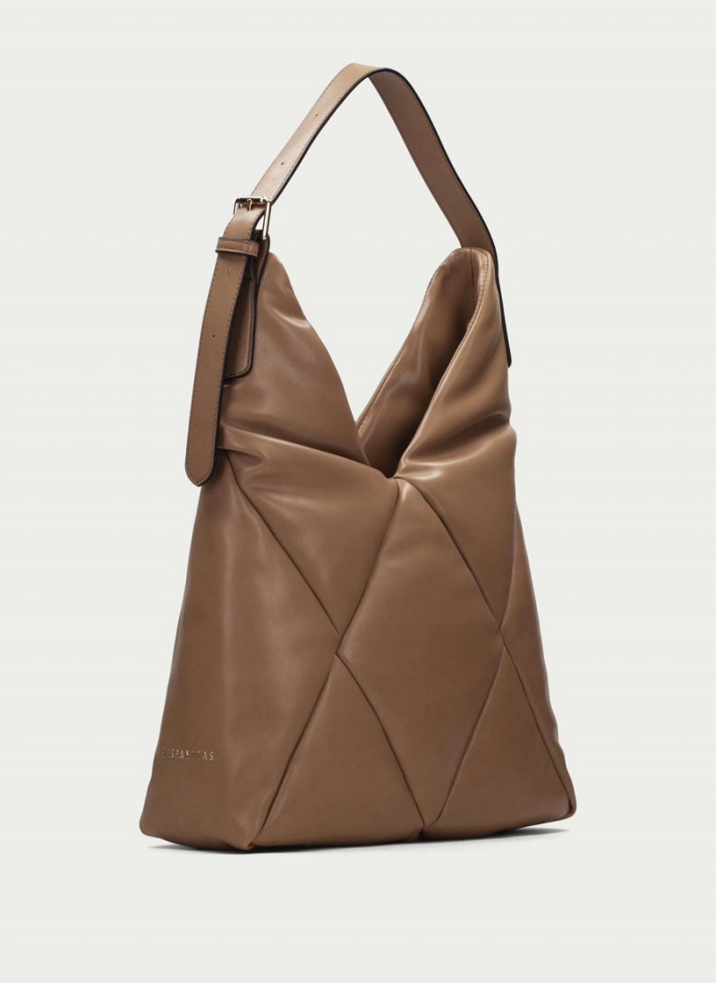Torby Damskie Hispanitas Shopper Brązowe | EGS6360GV