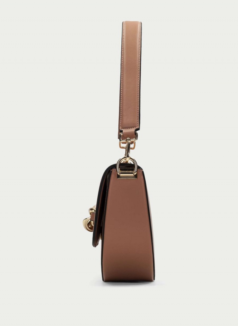 Torby Damskie Hispanitas Shoulder Morelowe | VUJ3252ZZ