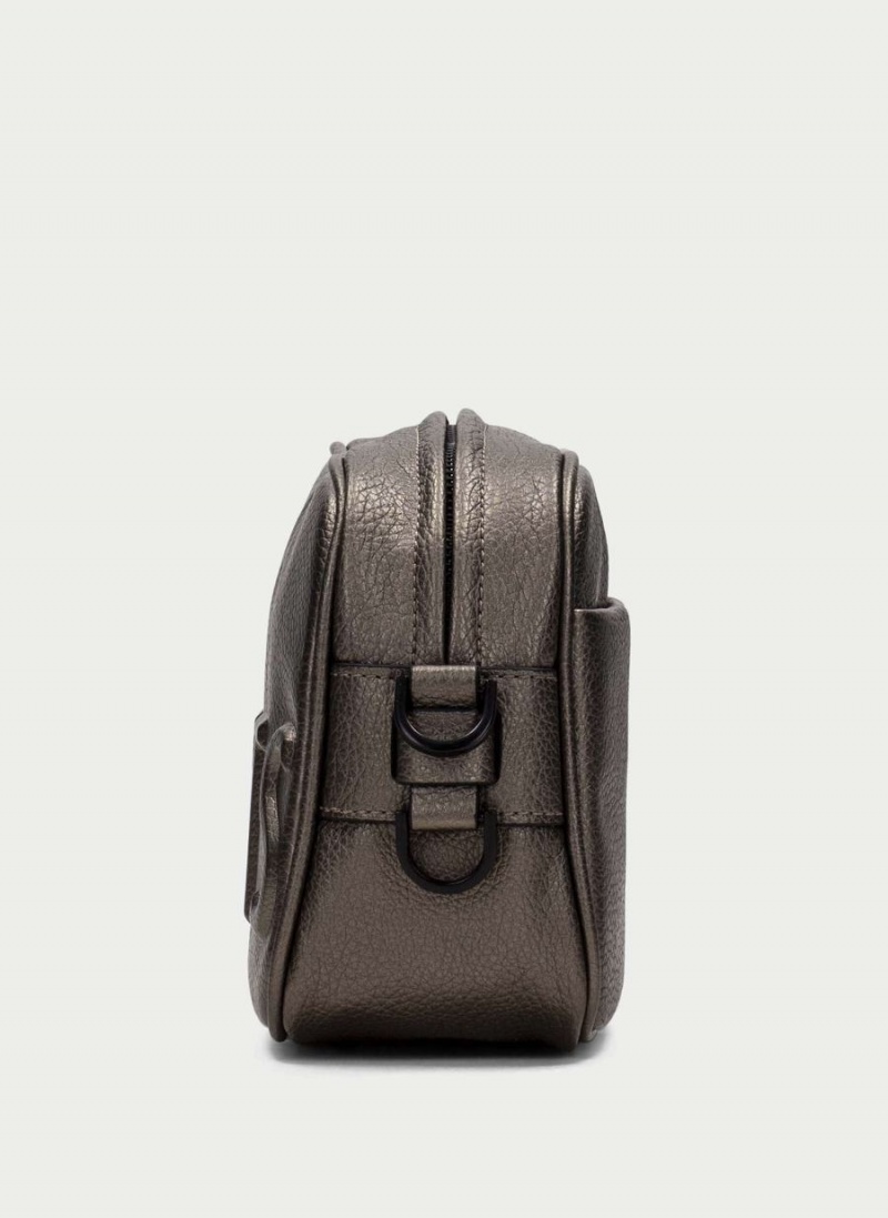 Torby Damskie Hispanitas Shoulder Złote | JEM381NA