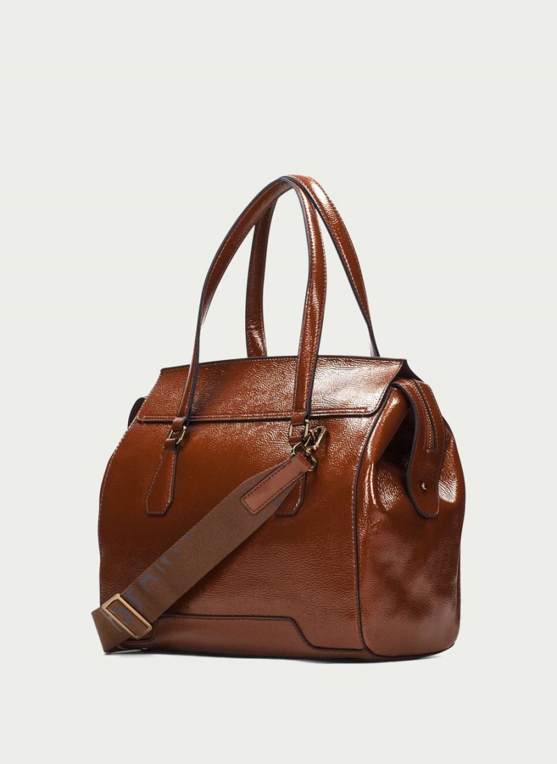 Torby Damskie Hispanitas Tote Brązowe | FIH7214SZ