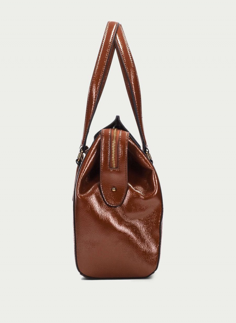 Torby Damskie Hispanitas Tote Brązowe | FIH7214SZ