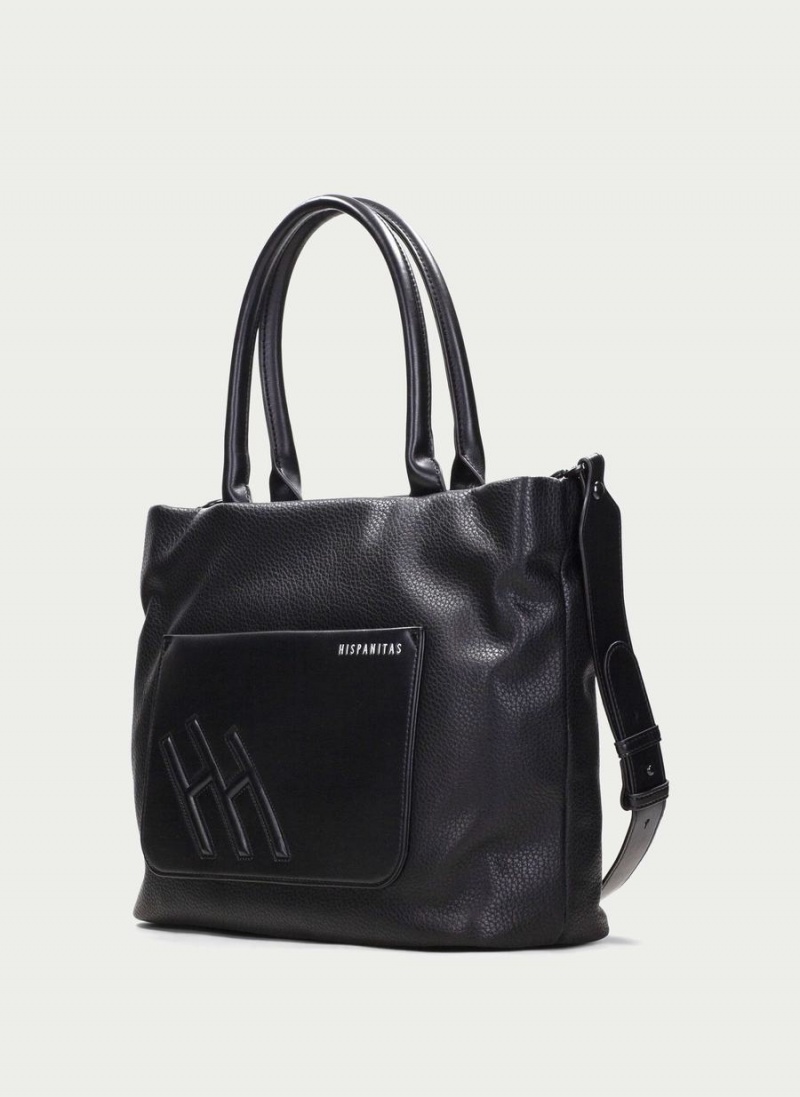 Torby Damskie Hispanitas Tote Czarne | XSS650QO