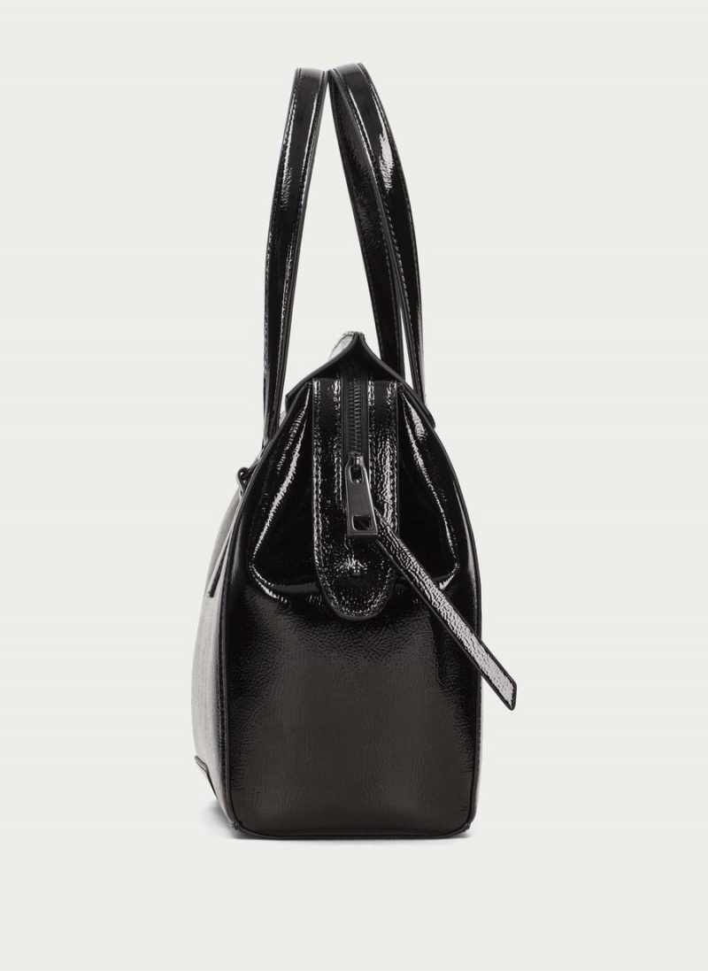 Torby Damskie Hispanitas Tote Czarne | ZJC5237WF